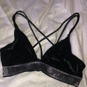 VS PINK velvet bralette
